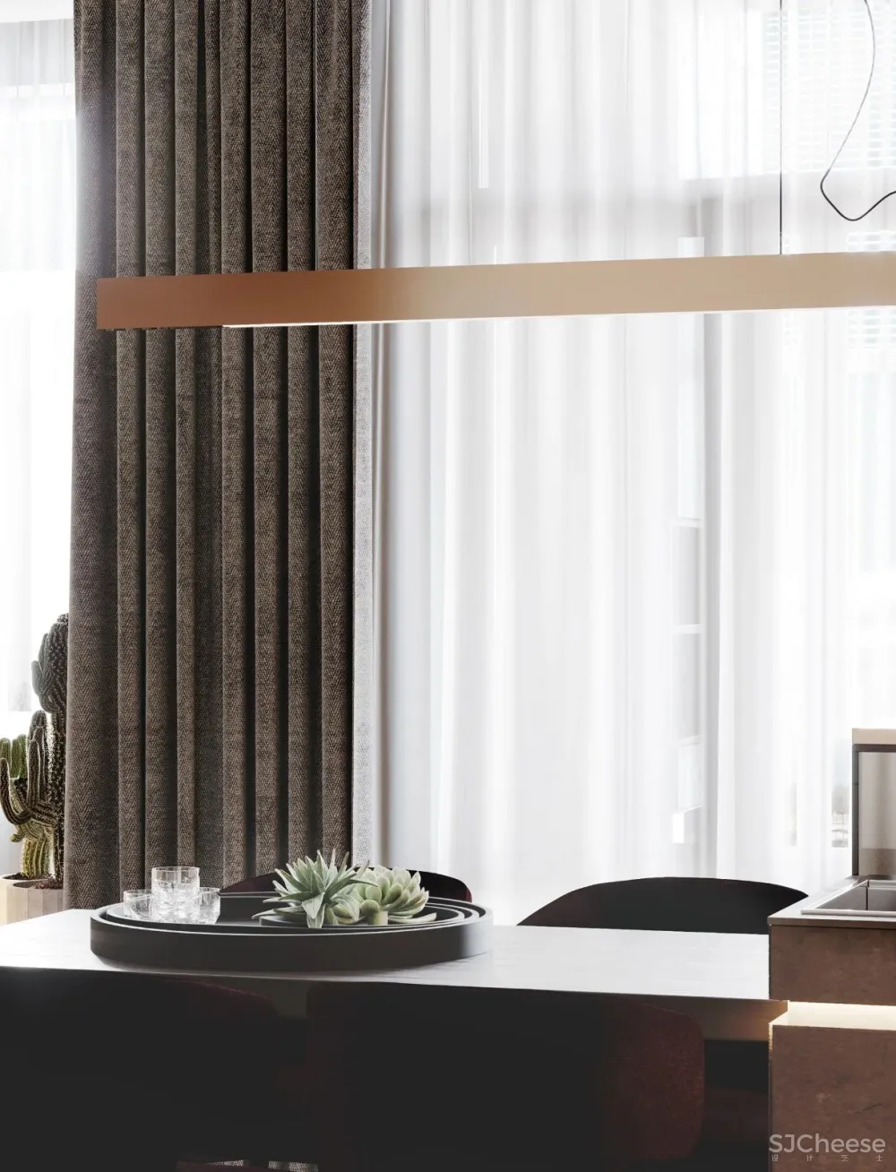 86㎡优雅紫私宅，令人无法抗拒的知性美！