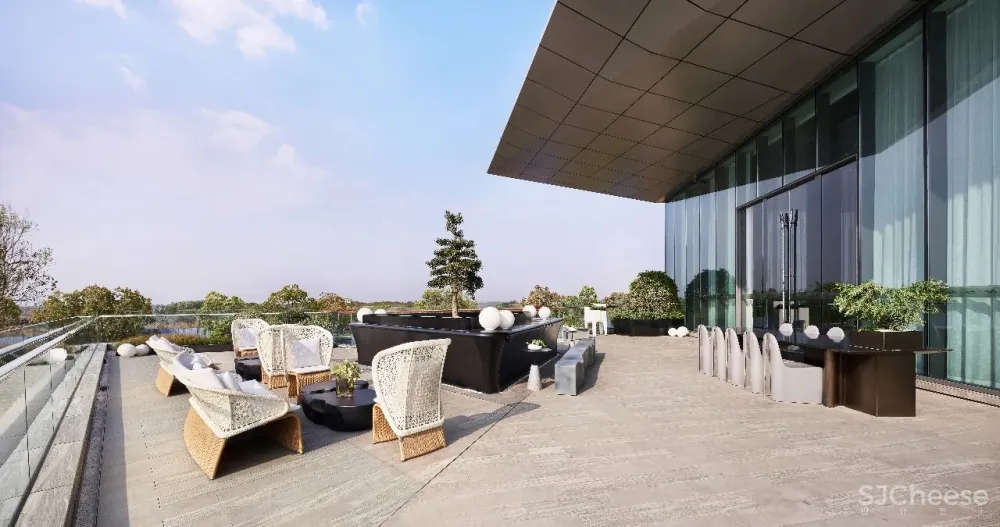 迪梵宜 × 九洲・云栖湖艺展中心:空间,在蔓延中生长