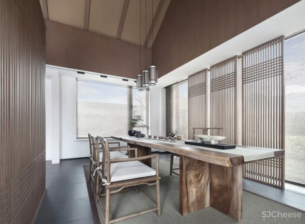 唤醒诗意的售楼中心——月印万川丨隐屏带你隐逸山居