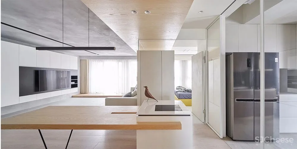 140㎡回形格局,当之无愧的收纳典范