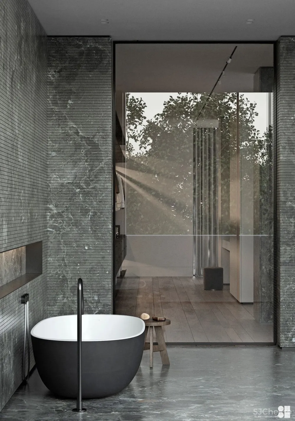 561㎡极简大宅,最具灵性的空间!