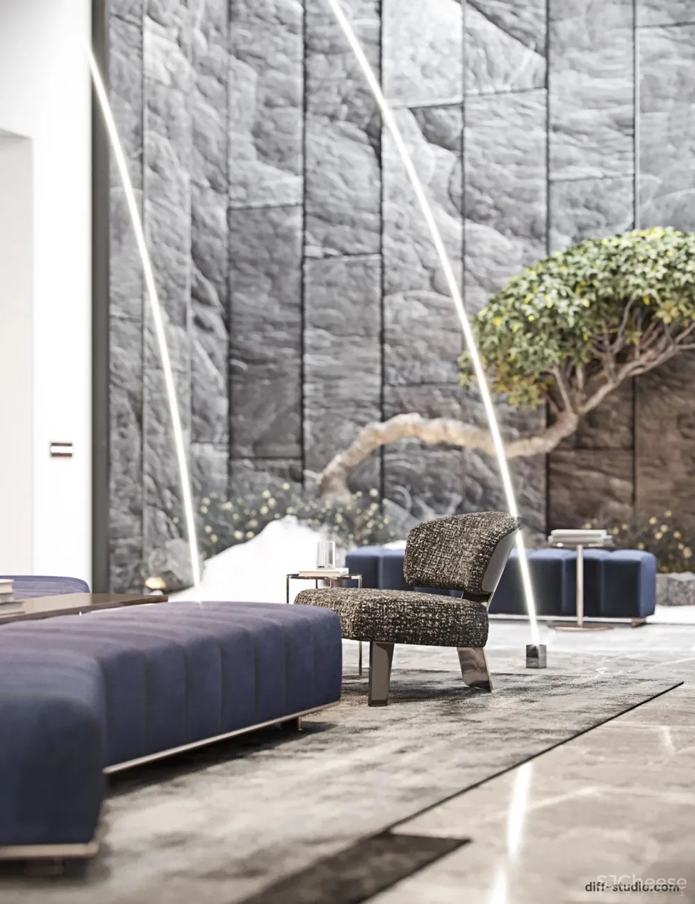 Diff新作 北京轻奢私宅,质感满分!