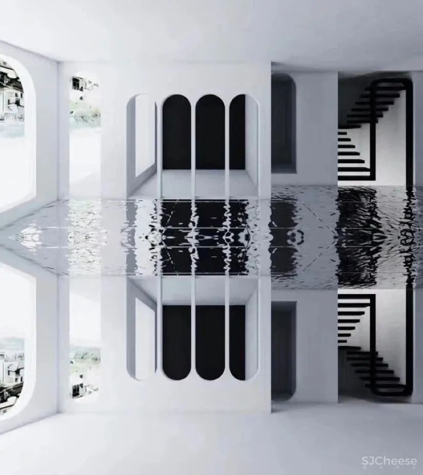 吕爱华新作 倒影