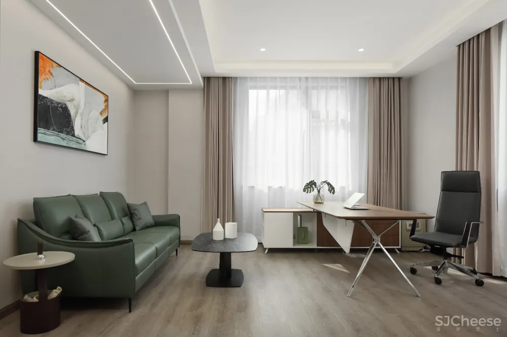 轻奢邂逅浪漫色彩，艺术视角诠释最美快印店! 史峰空间设计