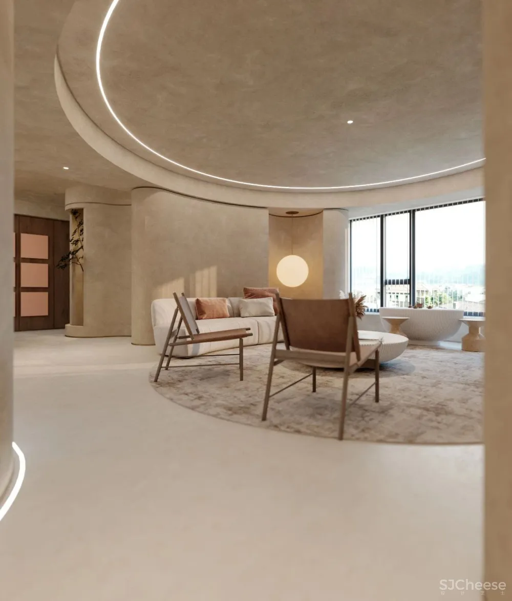 现代设计美学撞上侘寂风,演绎自然的设计美学!