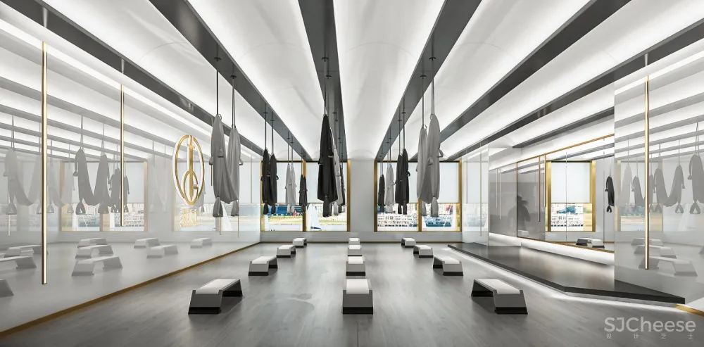 克莱因设计丨西安秦武士健身会所