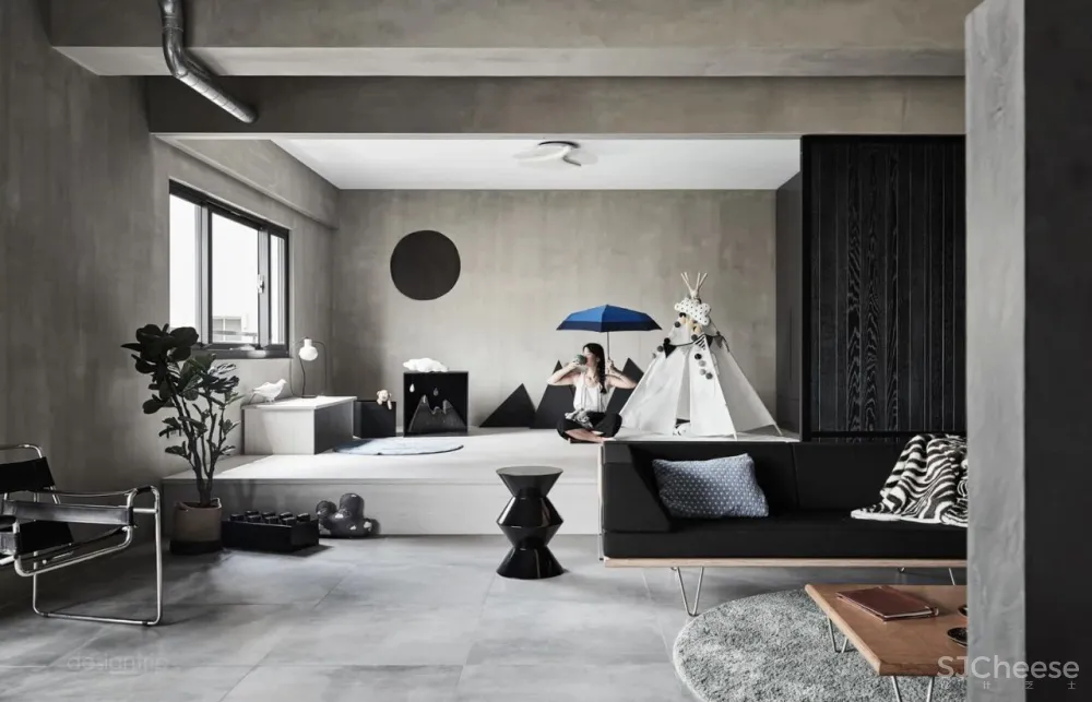 水泥墙，安之若素的静谧美学格调