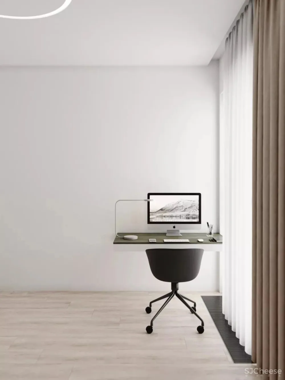 90后医生120㎡简约不失精致的家,卧室地台太棒了!