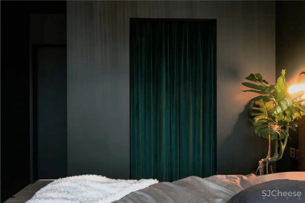 北京姑娘的63m²一室,满是植物标本、墨绿色彩!网友直呼:有仙气!