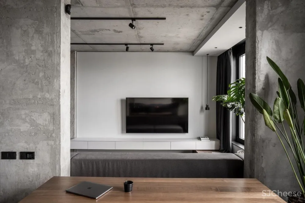 水泥灰 木色,朴素自然!