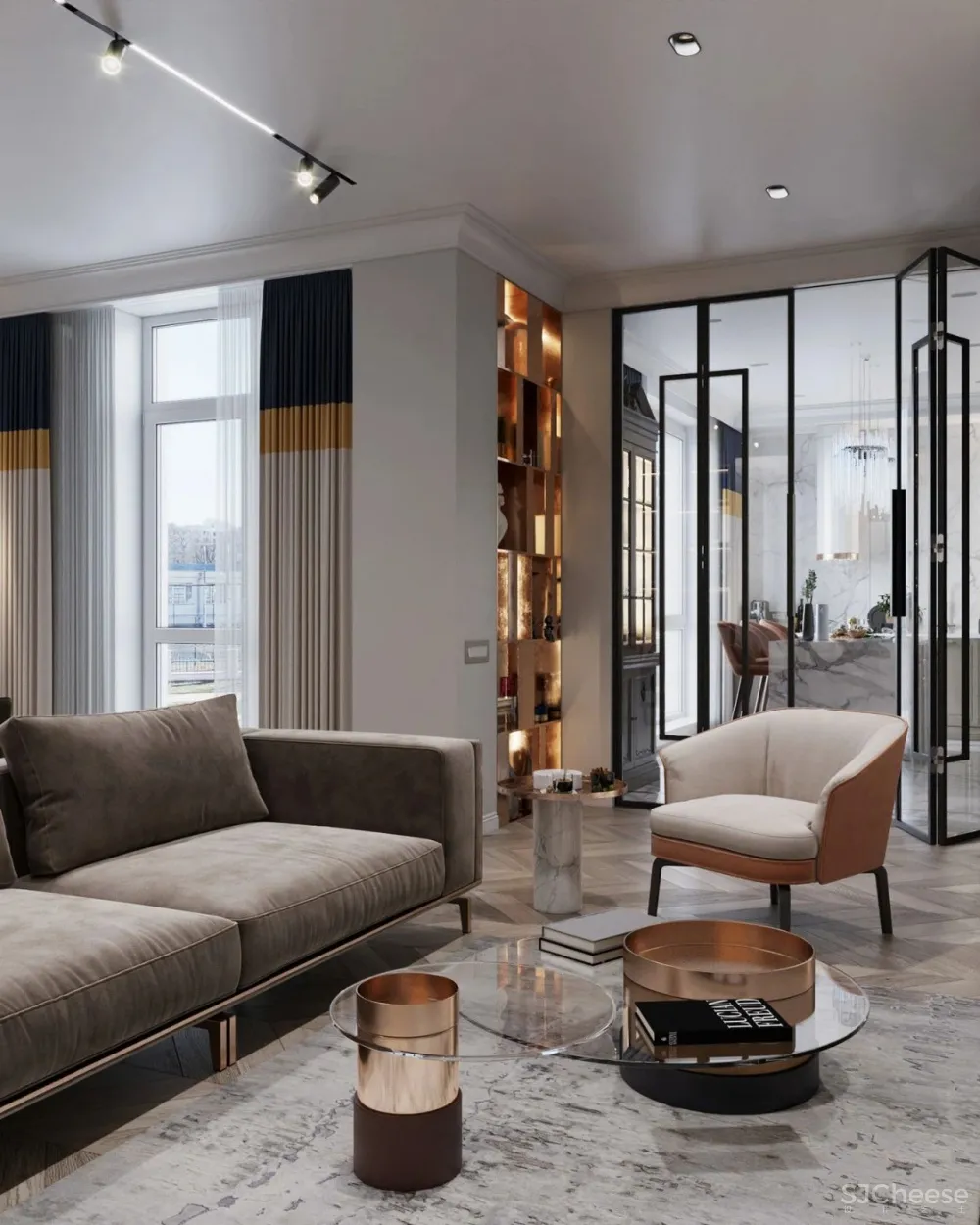 灰白 木色,尽显高雅知性!