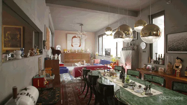 北京宅男一个人住5层别墅,却只睡1米的床