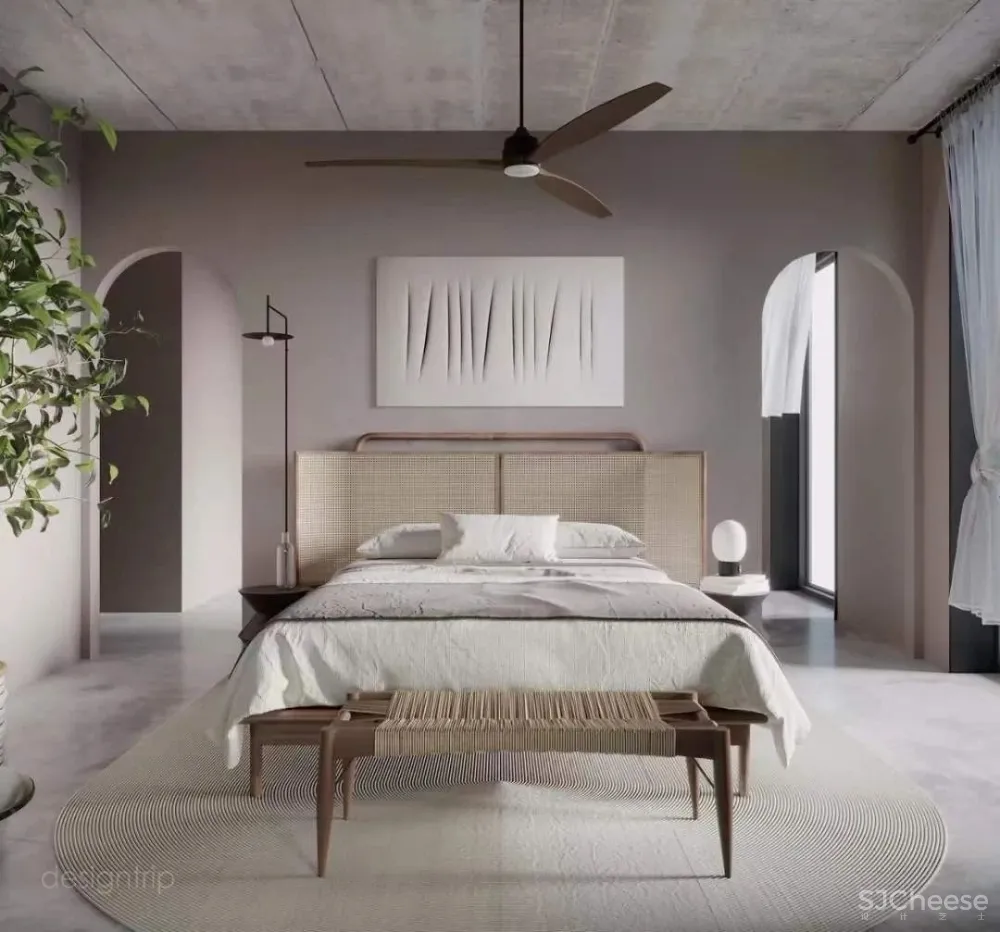 水泥墙，安之若素的静谧美学格调