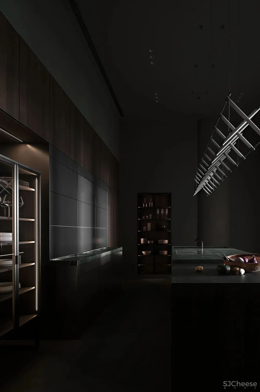 王鹏:深圳湾一号新开一家超惊艳的建筑厨房!