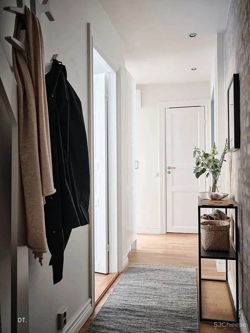 小户型·64㎡ 莫兰迪绿 原木公寓