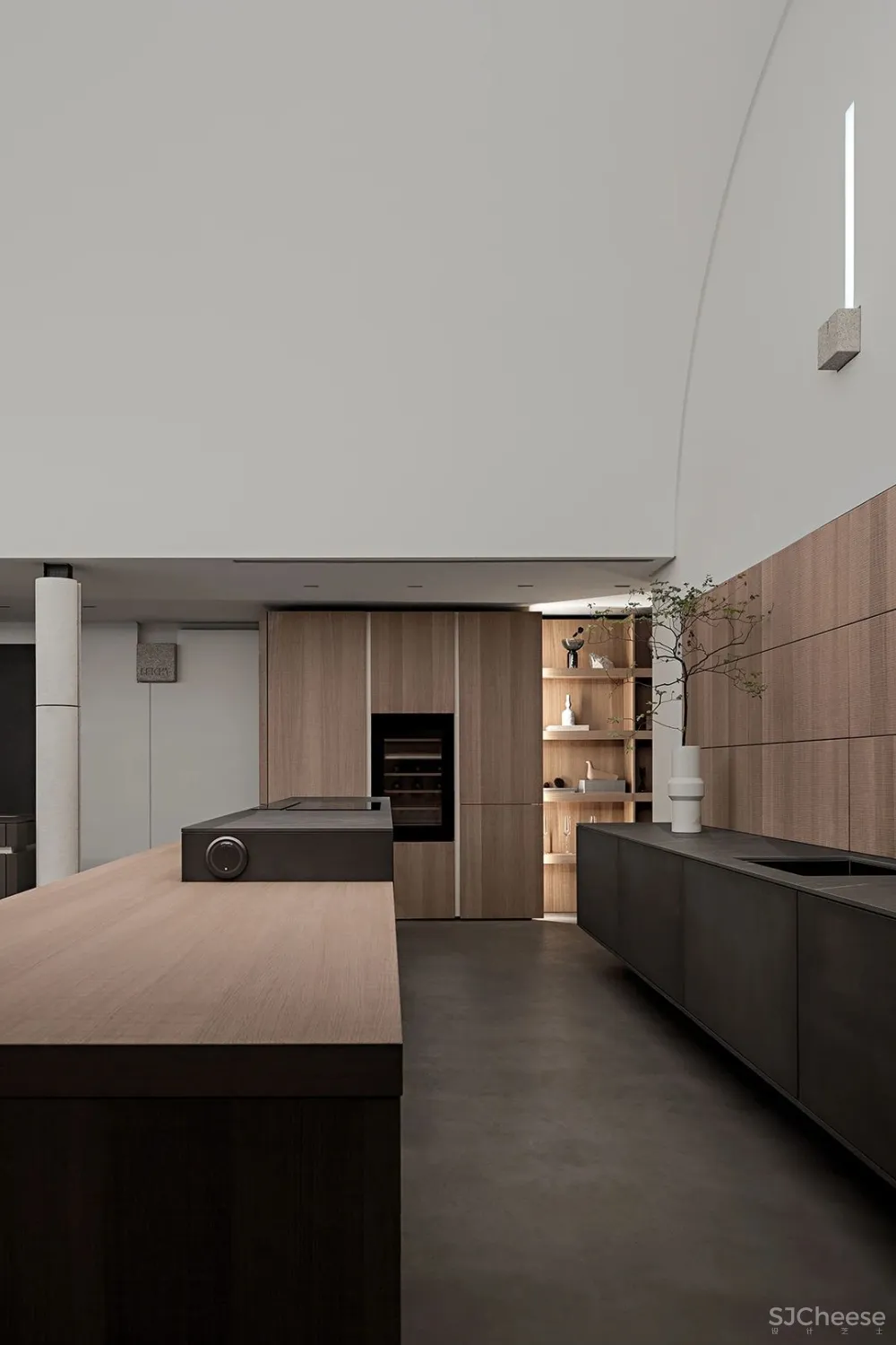 王鹏:深圳湾一号新开一家超惊艳的建筑厨房!