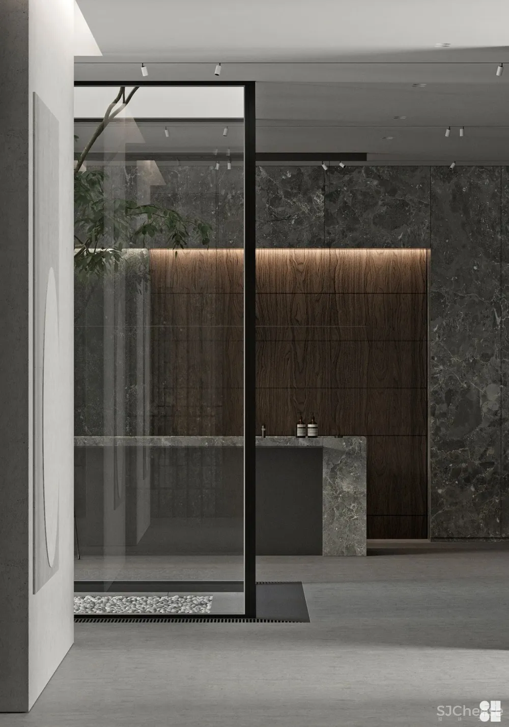 561㎡极简大宅,最具灵性的空间!