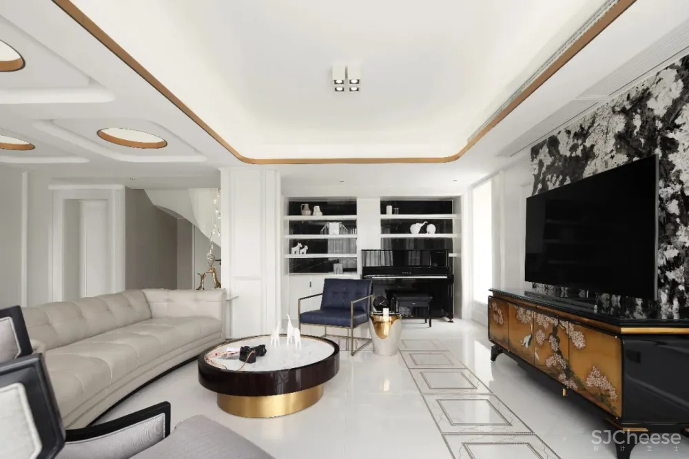 复式—现代轻奢风格，低调不失奢华！