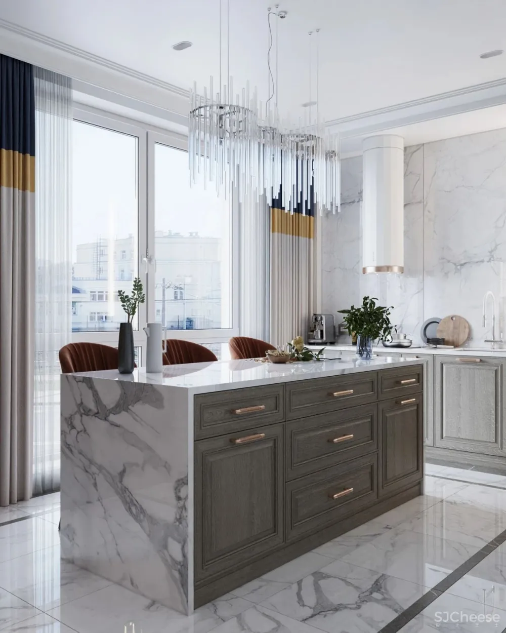 灰白 木色,尽显高雅知性!