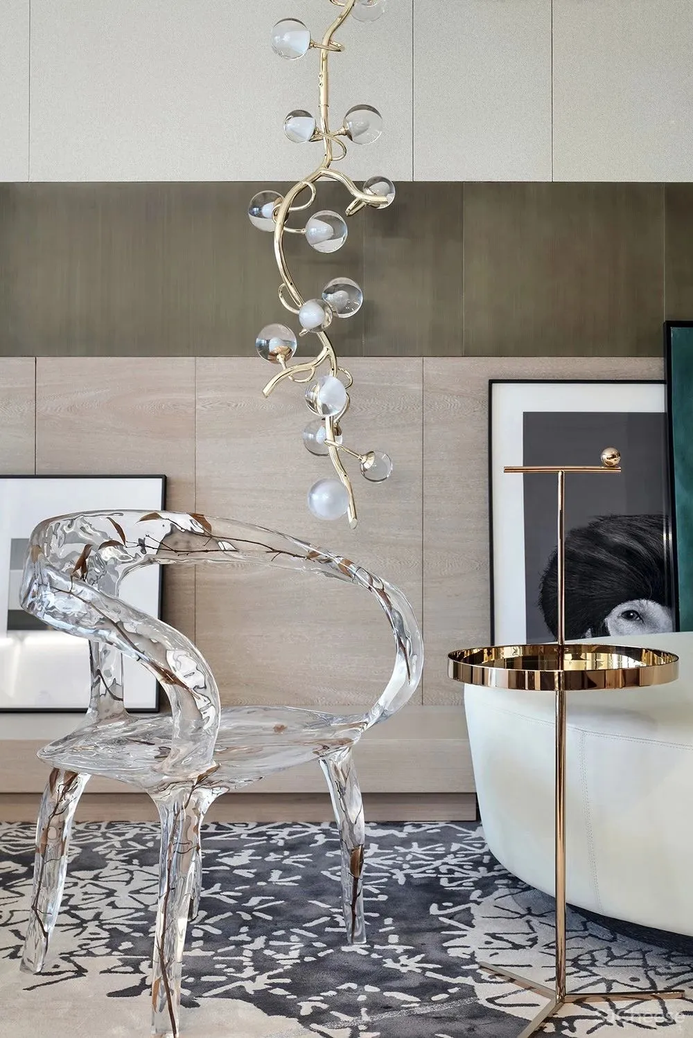 三套轻奢风豪宅样板房,细节成就高品质!