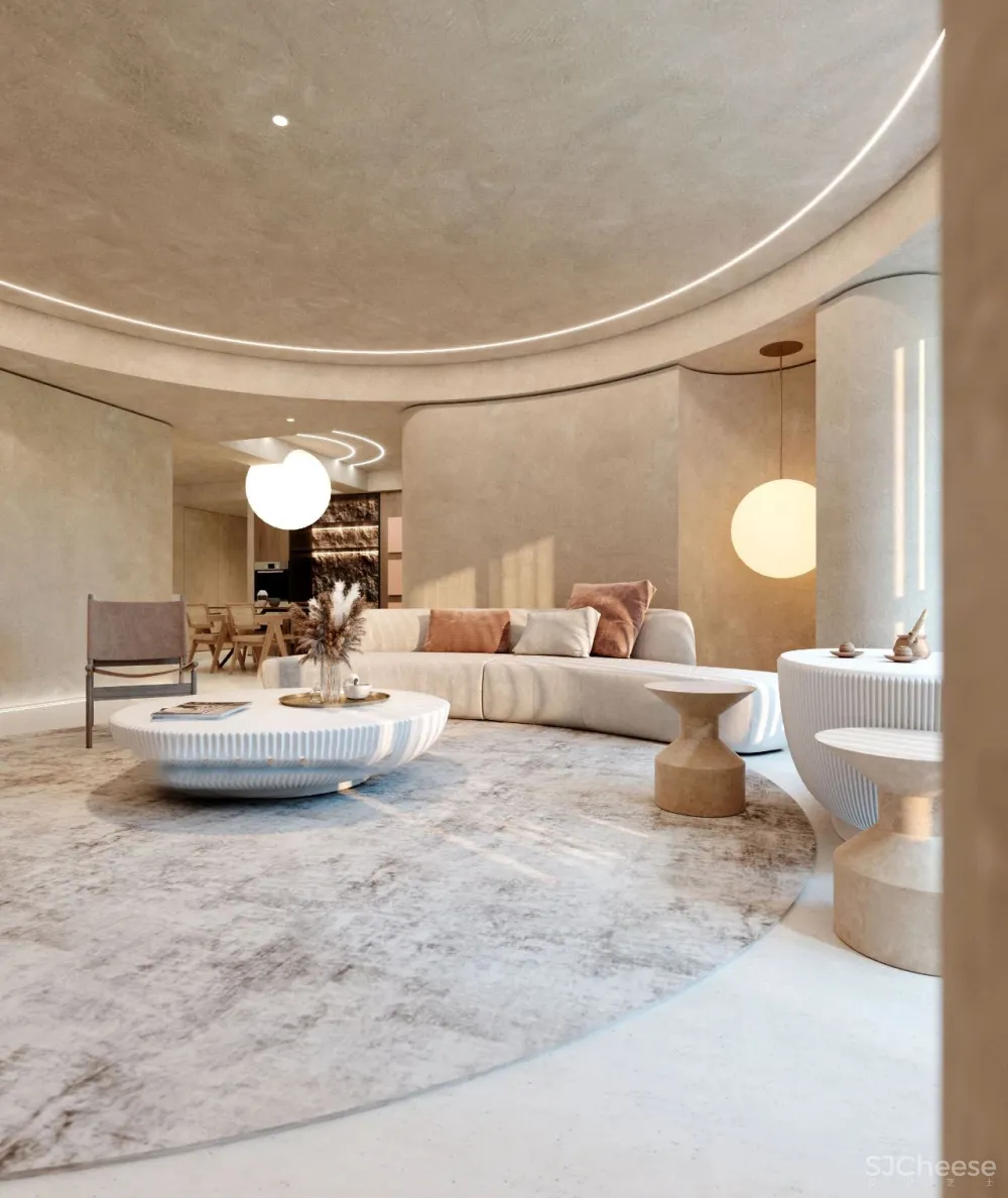 现代设计美学撞上侘寂风,演绎自然的设计美学!