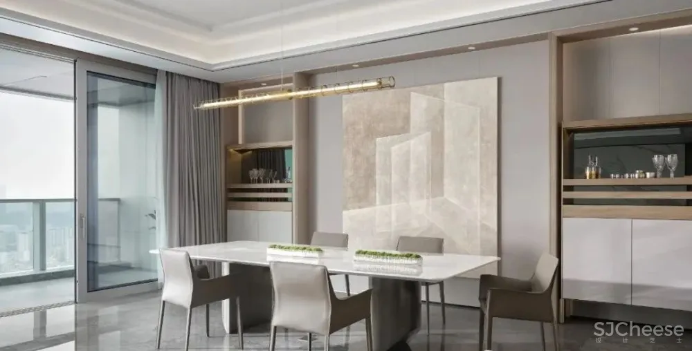 梁志天-梁景华硬装 葛亚曦软装 深圳侨城一号顶级豪宅 A户型304㎡E户型248㎡