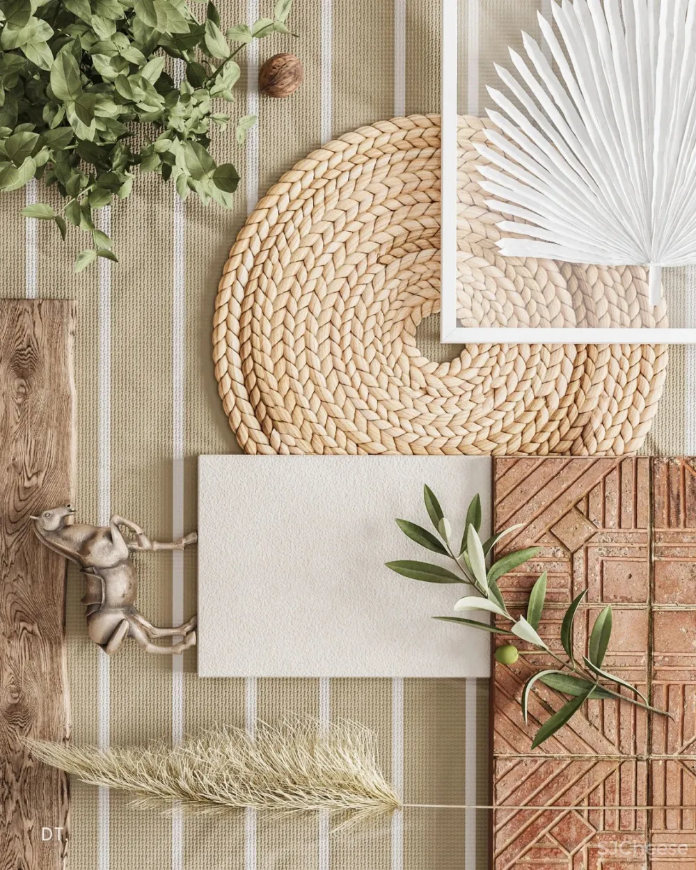 慵懒质朴空间,给予生活一份温柔