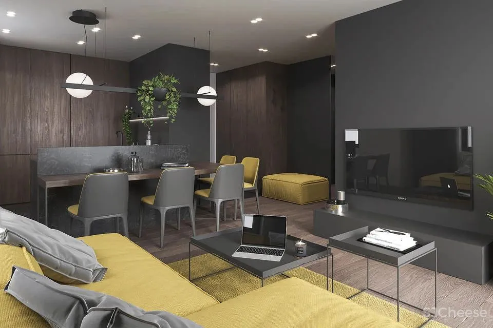 90后职业赛车手的家,62㎡住出单身贵族范儿!