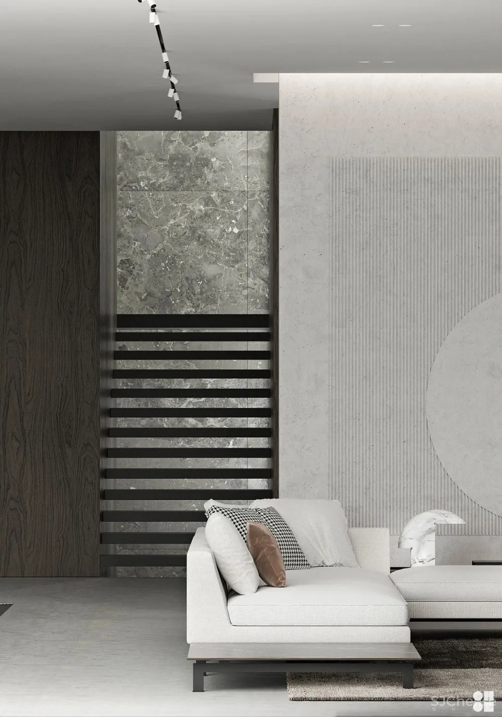 561㎡极简大宅,最具灵性的空间!