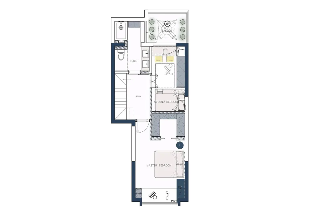 黑白简约,硬朗与温馨的平衡 晓安设计