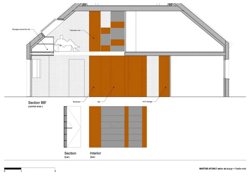 老宅改造, 集成木柜做收纳实用又美观