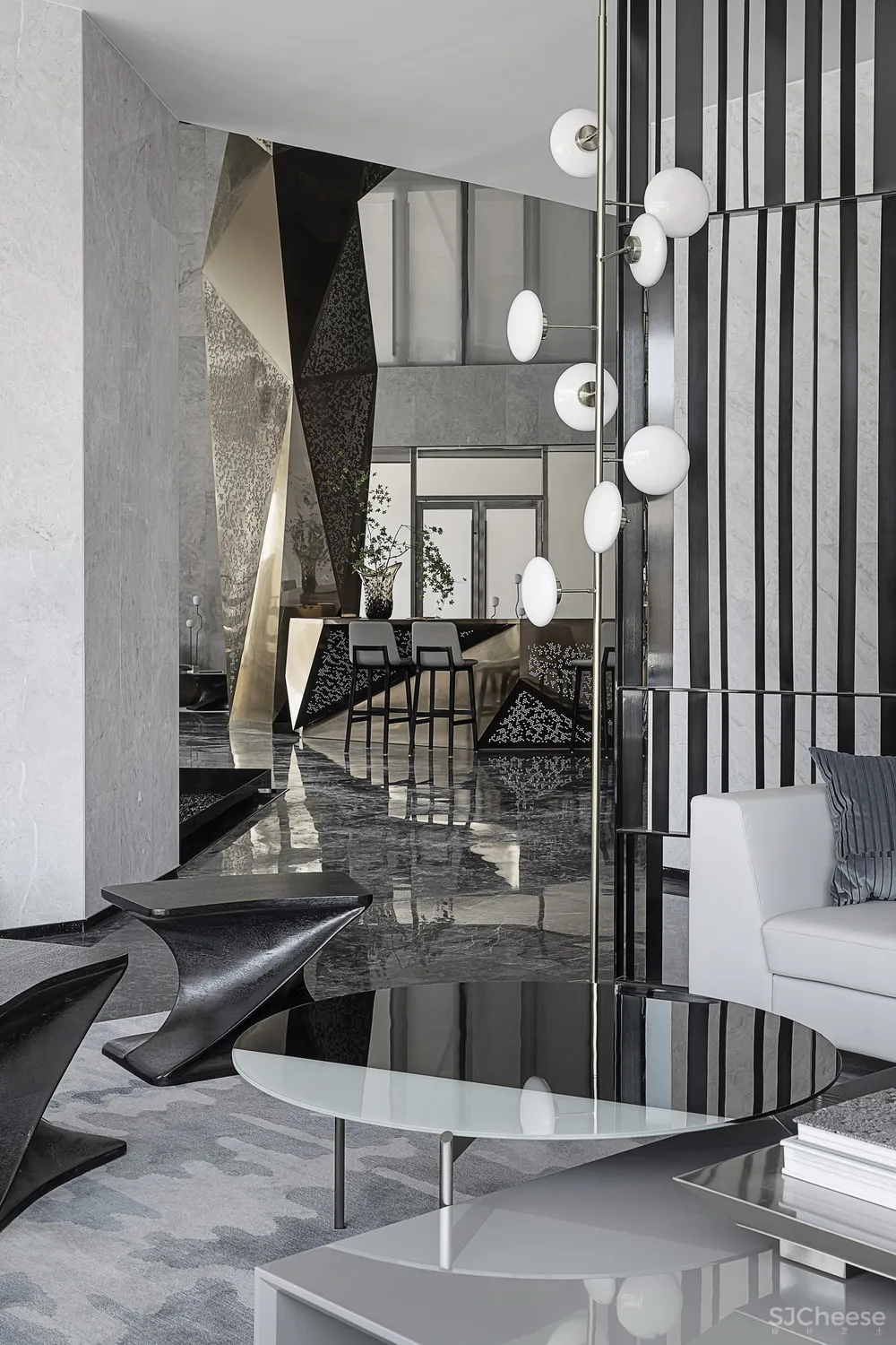 旭辉合肥公元荟售楼处丨S.U.N 孙文设计