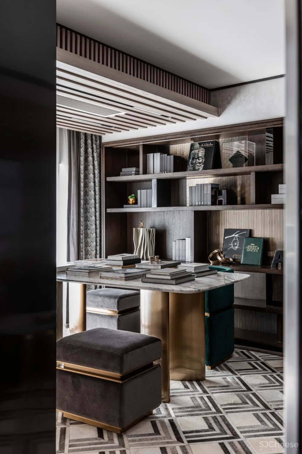 艺居设计 - 400平别墅样板房《简于形,奢于心》