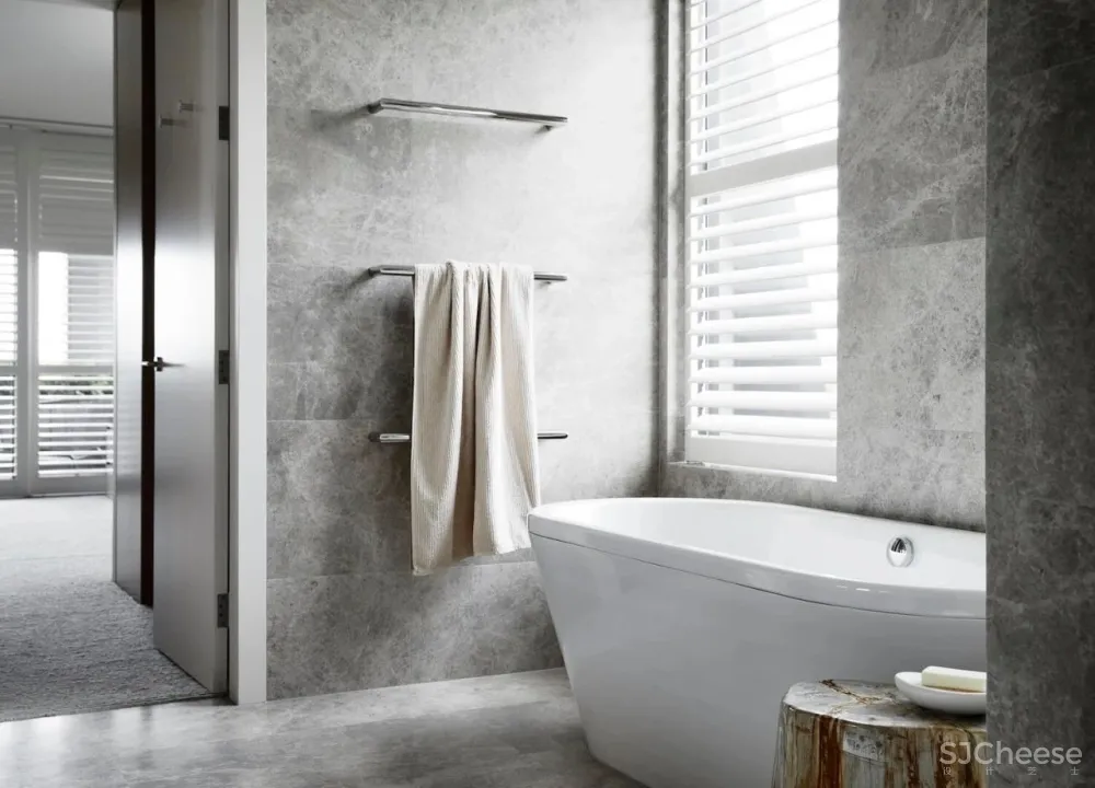 优雅简约的中性住宅