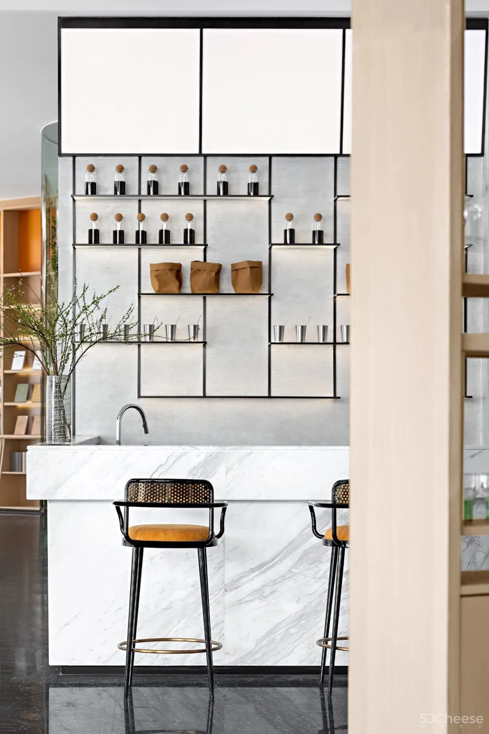 意巢设计丨长沙万科大家品牌生活馆:诗意沁然,与自然呼应共生