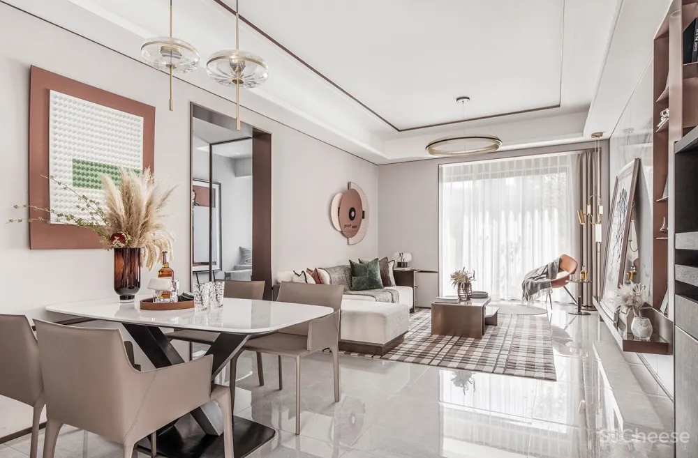 都市新贵气质的75㎡奢华住宅,至高无上的生活品味! IF.DESIGN 羽果设计