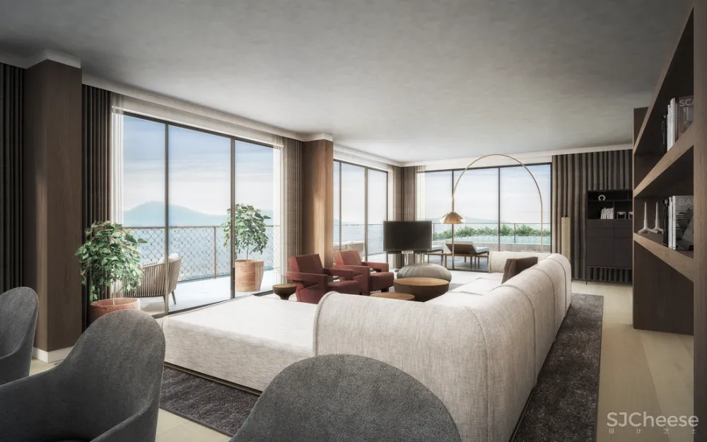 看看这组效果图,静谧的奢华更惊艳!