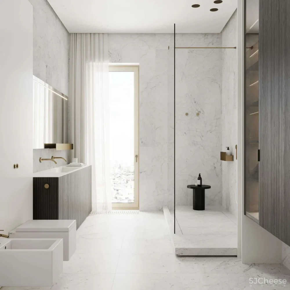 简约清新的自然新居,充满仪式感的平层大宅