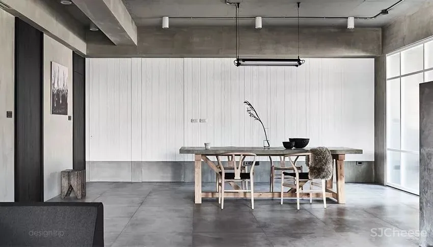 水泥墙，安之若素的静谧美学格调