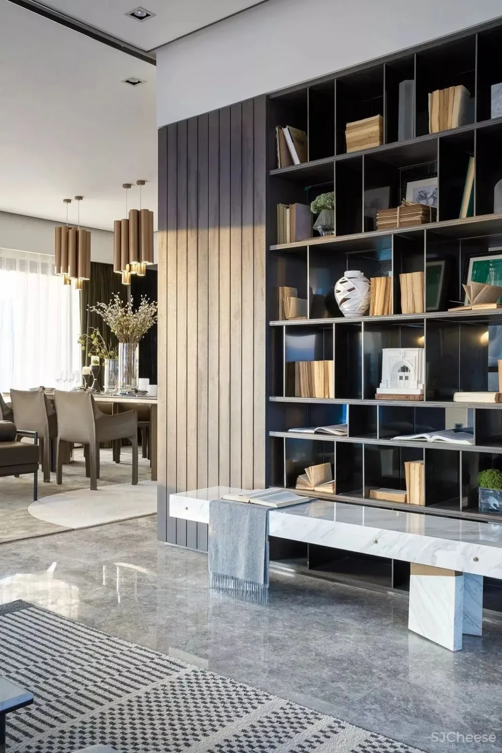 【佳木斯室内设计】260㎡顶奢大平层,美好而生动的极致品味!