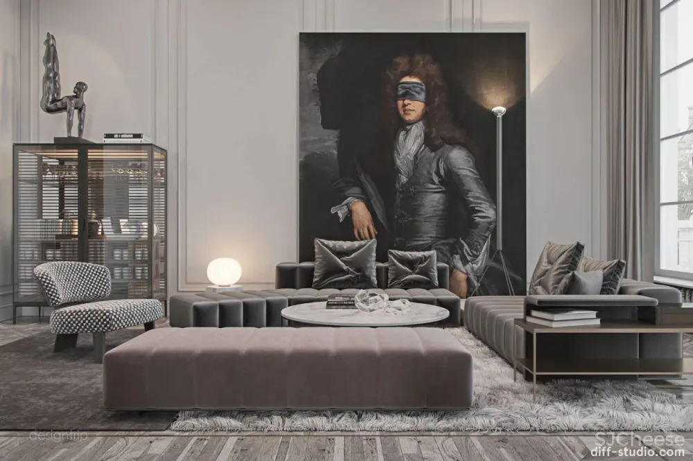 100个·轻奢系客厅设计