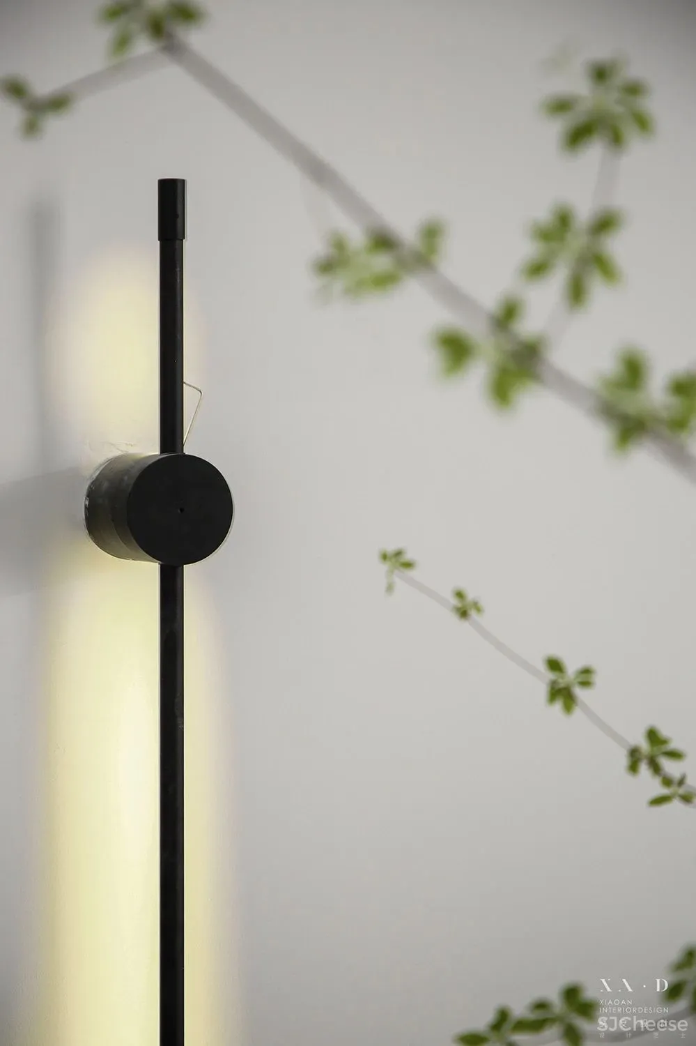 黑白简约,硬朗与温馨的平衡 晓安设计