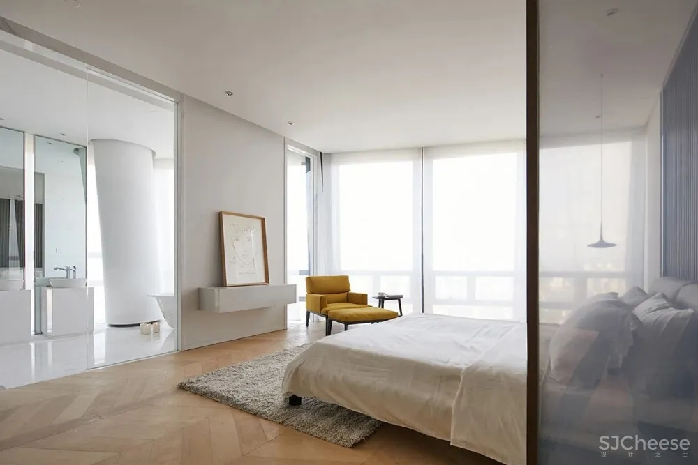 【中赫设计】天空之镜 宁波财富中心天际会所