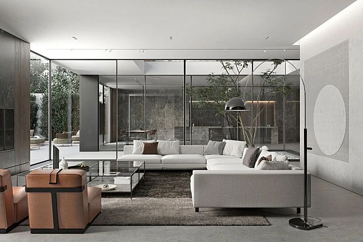 561㎡极简大宅,最具灵性的空间!