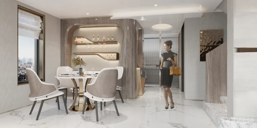 曲线 圆弧,极致空间韵律