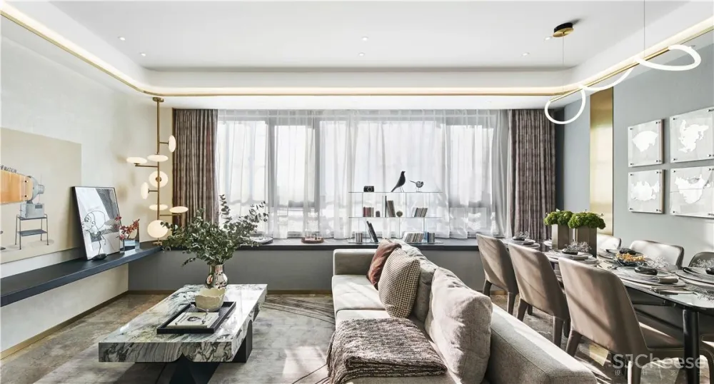 刘荣禄设计新作 雅奢空间设计,描绘都市新贵新生活