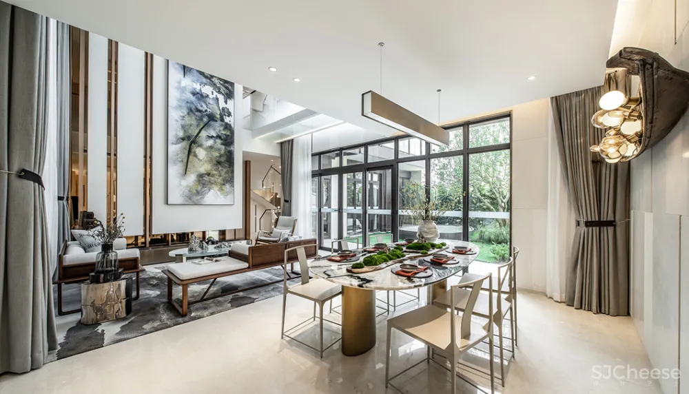 韩松力作 720m²中式别墅,可望、可行、可游、可居的逍遥自在。