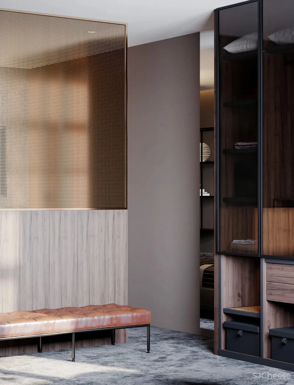 86㎡优雅紫私宅，令人无法抗拒的知性美！