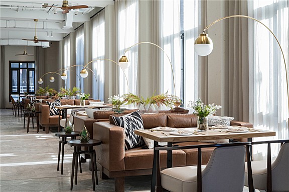 天使湾书咖会客厅 山房筑设计