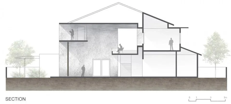 “隧道”尽头的光明 Bewboc住宅,马来西亚 Fabian Tan Architect